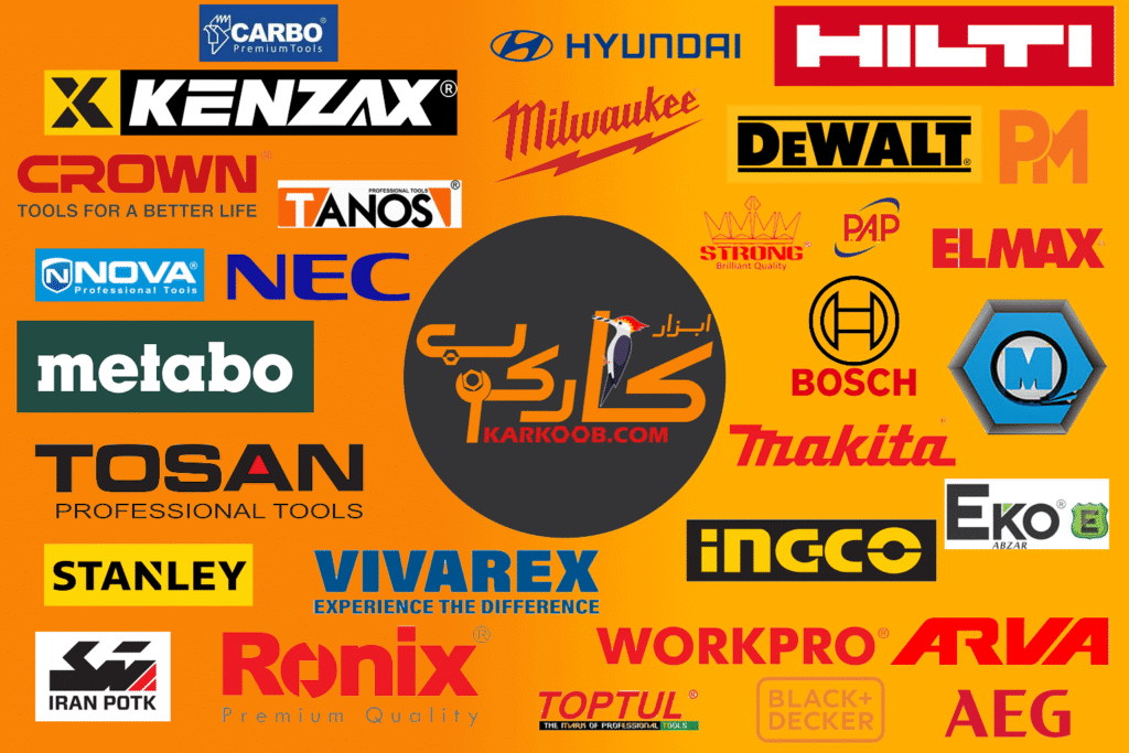 معرفی ۳۰ برند برتر ابزار در بازار ایران