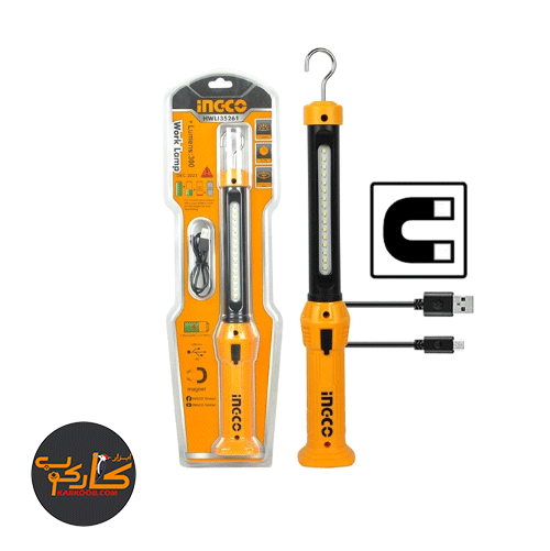 چراغ کار 3.6 شارژي اينکو35261‏HWLI