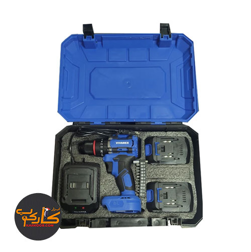 دریل شارژی 20 ولت براشلس ویوارکس VR2010-IBL