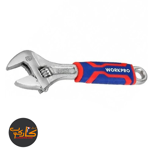 آچار فرانسه روکش دار ورک پرو WP272010