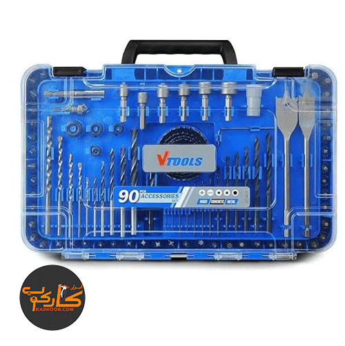 مجموعه-90-عددی-مته-و-بیت-وی-تولز-VT3103