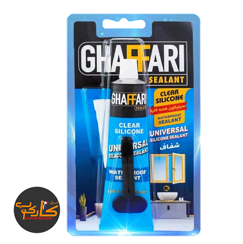 چسب-سیلیکون-85-گرمی-غفاری-شفاف